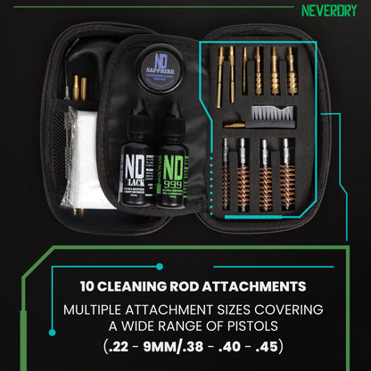 NEVERDRY Pistol Cleaning Kit